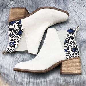 birch suede metallic jacquard women's esme boots